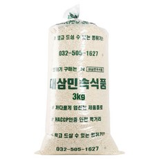 대삼민속식품 고소한 쌀튀밥 대용량 뻥튀기, 3kg, 1개