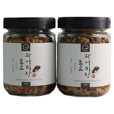 유기농 표고버섯으로 만든 표고와사비장, 200g, 2개