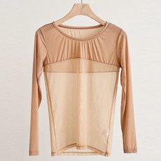 제이비골프 골프 이너웨어 여성 메쉬 냉감 쿨링 UV차단 라운드넥 여름 스포츠 자외선차단