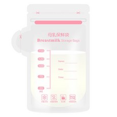 母乳儲存袋 食品級材質 易撕設計 容量刻度 密封防漏, 1個, 30個裝