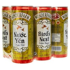 WONDERFARM 베트남 원더팜 제비집 버드네스트 음료 nuoc yen, 240ml, 12개