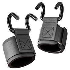 도나토르 바벨 철봉 갈고리 손목보조스트랩2p, 블랙, 2개