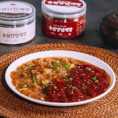 순살게장 국내산꽃게 게살비빔밥 당일생산 여수온담, 1개, 순살양념350g