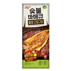 리얼 숯불 바베큐 황태구이 간장, 10개, 120g