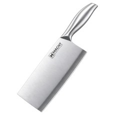 [독일 주방명가] {MACHT] 마흐트 프리미엄라인 올스텐 중식도, 1개, 리얼 실버