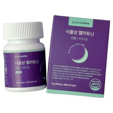 젠틀루틴 식물성 멜라토닌 2mg 식약청인증 젠틀나잇타임, 2박스, 30정
