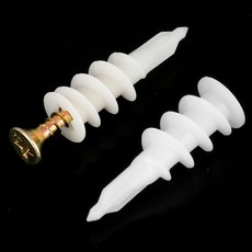 석고보드앙카 천공 석고앙카 나사못 32mm 나사포함, 석고앙카32mm(나사포함) 1개, 1개