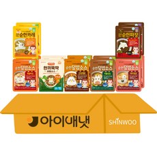 [아이배냇]아기양념 베베 순한 덮밥 소스 7종 짜장2개+카레2개+새우달걀2개+소불고기2개+간장찜닭2개+차돌된장2개+비빔소스 4색나물2개, 1개