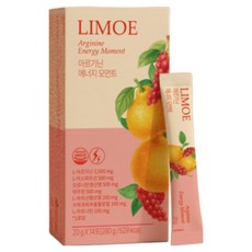 리모에 아르기닌 에너지 모먼트 3500 한라봉 오미자, 14개, 20g
