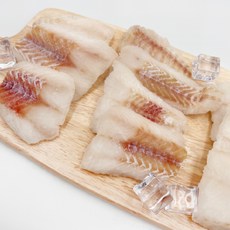 손질 동태포 슬라이스 필렛 명태전 동태전 명절 제수용 생선까스, 2개, 700g, 명태포 슬라이스