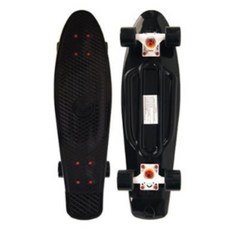 버즈런 KC인증 크루져보드 신제품 68cm(27")안전인증제품 + 티툴, 블랙, 1개