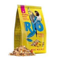 RIO 왕관 모란 코뉴어 깃털 영양 모이, 1kg, 1개