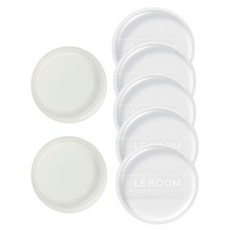 르붐 씻어쓰는 실리콘 위생 퍼프 썬크림 파운데이션 밀착, 5개, 투명퍼프5개 케이스2개 세트