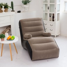 실버미어 에어 빈백 1인용 에어 의자 쇼파 소파