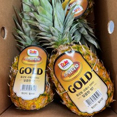 하이쉘 돌 (Dole) 스위티오 골드 파인애플, 1개, 3수 (3.6kg-4.2kg 내외)