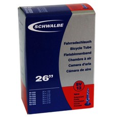 SCHWALBE 슈발베 SV13 26 40mm 프레스타 자전거튜브, SV13 40mm, 1개
