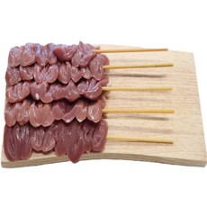 캠핑N 국산 닭 국내 작업 염통 꼬치 200g 10꼬치 수량 데리야끼 소스 30g 구매 수량만큼, 2개