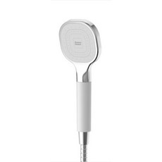 아메리칸스탠다드 M1DE62 화이트크롬 1기능 필터 샤워헤드, 1개, 화이트