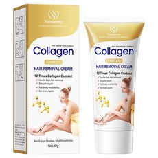 1+1 제모 크림 마일드하고 아프지 않은 영양가 있는 남녀공용 제모 밤, 2개, 60ml
