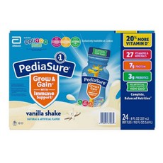 페디아슈어 키즈 쉐이크 237ml 24개 세트 PEDIASURE WITH OPTIGRO PLUS KIDS SHAKE