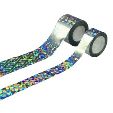 나인밸리 비둘기 참새 조류 새 퇴치 반사 방조테이프, 레이져불규칙, 4세트