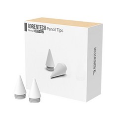 로랜텍 아이패드 스타일러스 터치펜슬 전용 팁스, 2개