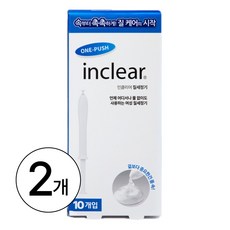 인클리어 의료기기 질세정기, 1.7g, 20개