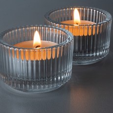 베이스컷 이케아 핀스마크 미니 양초홀더, 투명