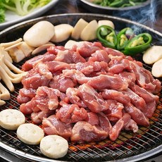 국내산 무항생제 오리로스 1등급 생오리고기 신선오리정육 슬라이스, 500g 1개