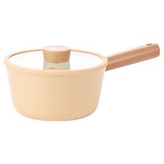 네오플램 메이즈 IH 세라믹 편수냄비 18cm, 옐로우, 1개