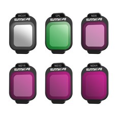 써니라이프 DJI 플립 렌즈필터 6종 세트(MCUV+CPL+ND8/16/32/64) 광학유리 렌즈 액세서리, 1개