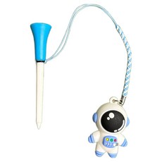 별난별 골프 우주인커플 골프티걸이 악세사리 2색상 4개 1세트, 1개