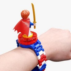 빙글빙글 왕자 블럭시계 손목시계