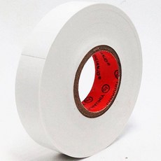 전기공사 필수 PVC 전기테이프 화이트 절연 방수 난연 전기용 테이프, 1개