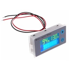 잔량 볼트메타 온도 전압 게이지 측정기 부저 매립형, D610_1) 잔량온도표시 볼트메타, 1개