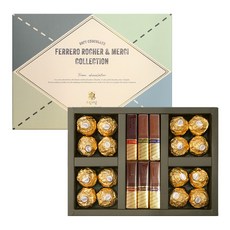 드림미당 소프트 초콜릿 페레로로쉐 메르시 컬렉션 기념일 연인 수험생 수능생 합격기원 응원간식 선물세트, 1박스, 275g