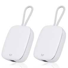 소소147 휴대용 무선 칫솔살균기 UVC 바람 건조 DG-ST01, 04. 화이트 1+1