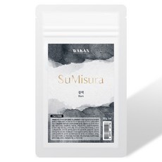 새치염색약 와칸 수미주라 블랙 낱봉 (30g), 내추럴블랙, 1개