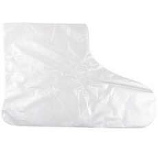 발보습 각질 갈라짐 관리 비닐 양말 풋팩 커버, 100개입, 2개