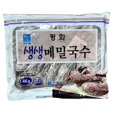 평화 모밀 생면, 5개, 1.4kg