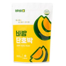 [바밤] 프리미엄 국산 단호박, 500g, 3개