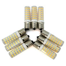 LED G9 램프 콘램프 콘전구 4W 콘벌브 E14 E17 미니 꼬마 전구, 1개, E14BASE, 전구색