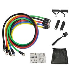 튜빙밴드 홈트레이닝기구 근력 운동 고무 밴드, 1개, 혼합색