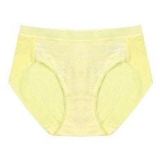 핑크룩 리미 멜란지 여성 노라인 햄팬티 옐로우/5장