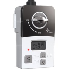 미랜콕 가스 자동 타이머 벨브 안전 차단기 고급형 음성안내 기능 (색상선택 4_Size), MG-06GT 블랙, 1개