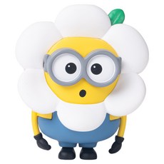 유니버셜 미니언즈 플라워 밥 피규어 차량용 송풍구형 새차선물 귀여운차량용품 데이지밥, 1개, 화이트 플로랄