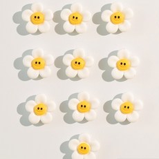 84x84 인테리어 냉장고 자석 마그네틱, 스마일데이지10p