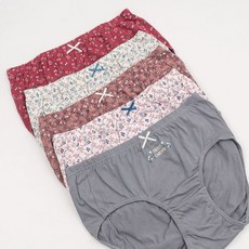 여성 부인용 빅사이즈 순면 삼각 맥시 팬티