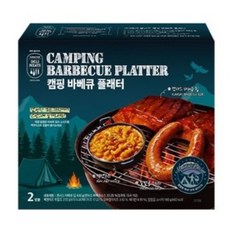 존쿡델리미트 캠핑 바베큐 플래터 840g, 1개