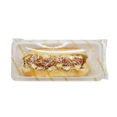미국식 핫도그 눈꽃치즈 미트 핫도그, 10개, 160g